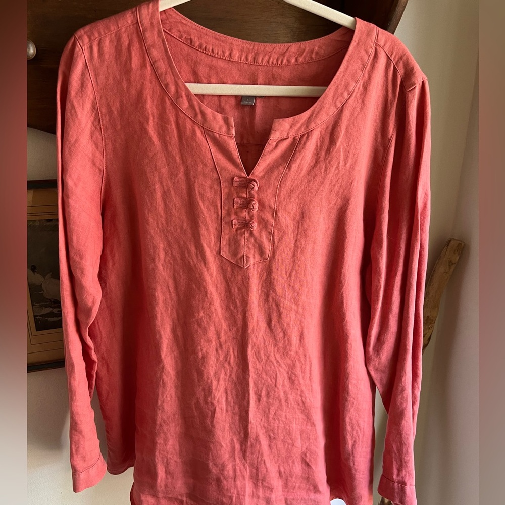 J.Jill linen Tunic size L